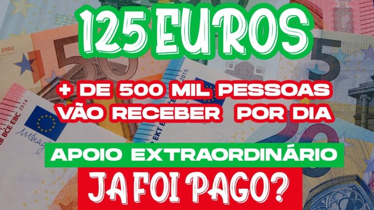 Como consultar o apoio financeiro de 125 euros