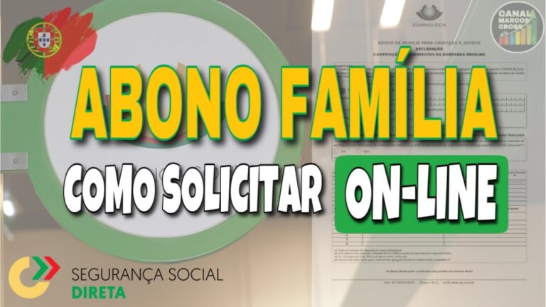 Solicite abono de família online: facilidade e rapidez em apenas alguns cliques!