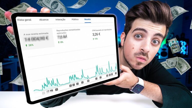 Sal&aacute;rio do YouTube em Portugal: Descubra Quanto Paga