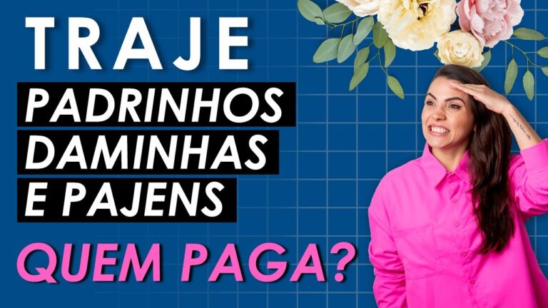 O que os padrinhos de casamento devem pagar