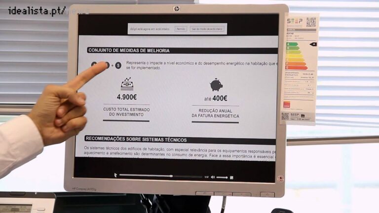 Reduzindo o Custo do Certificado Energético