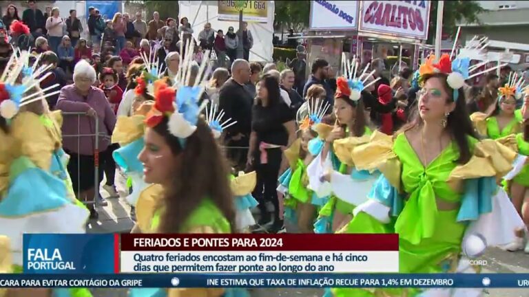Calendário de Feriados em Portugal 2024
