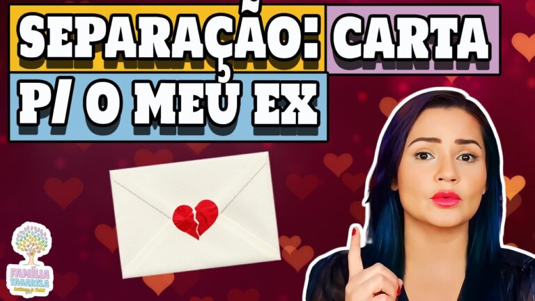 Modelo de Carta de Separação para o Marido: Um Guia Prático