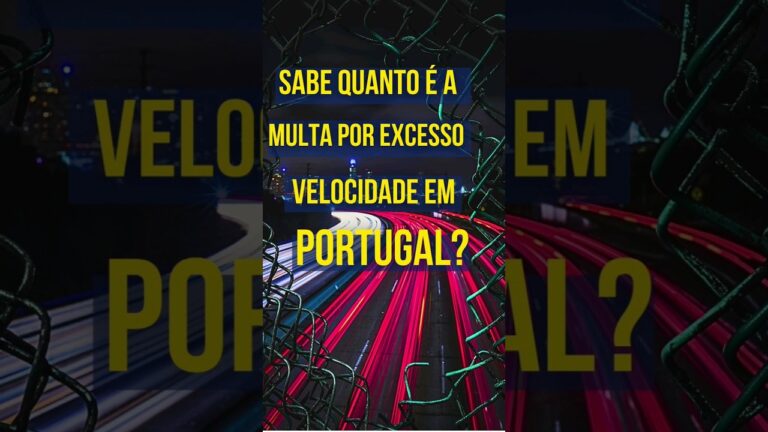 Multas por excesso de velocidade em Portugal: O que precisa saber