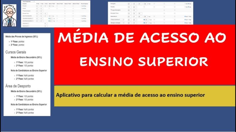 Acesso ao Ensino Superior: Impacto das Medias
