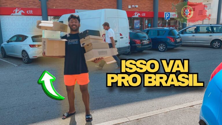 Custo de envio de encomenda de Portugal para o Brasil
