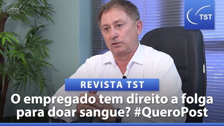 Lei do Código do Trabalho: Doar Sangue é um Direito