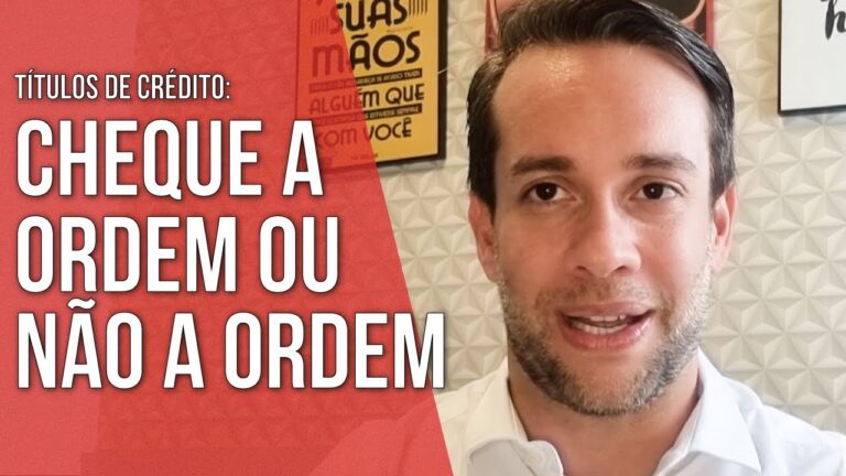 Cheque N&atilde;o &agrave; Ordem: Entenda Como Funciona e Suas Vantagens