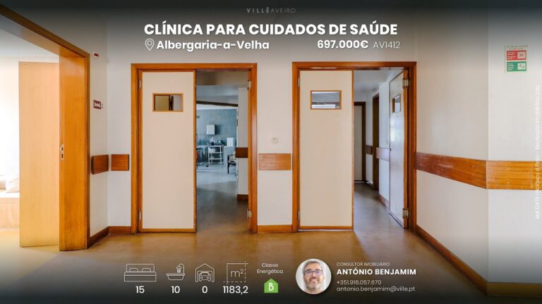 A import&acirc;ncia da cl&iacute;nica de sa&uacute;de em Albergaria-a-Velha
