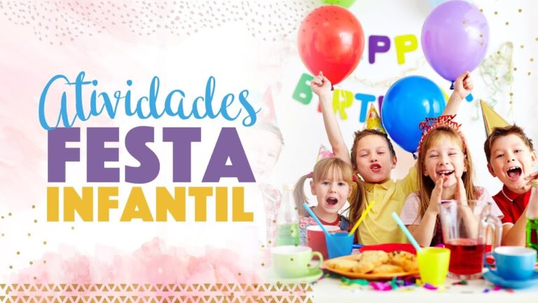 Ideias de diversão para aniversário infantil
