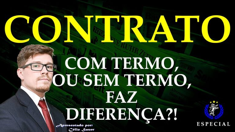 Contrato sem Termo: Entenda o que &eacute;