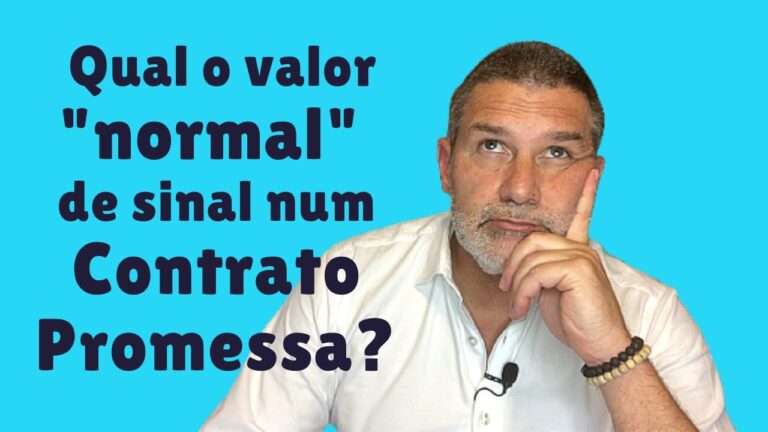 Contrato de promessa de compra e venda de im&oacute;vel: como funciona o sinal