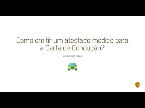 Requisitos do atestado m&eacute;dico para carta de condu&ccedil;&atilde;o