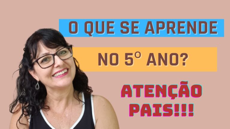 Quantas disciplinas no 5º ano?