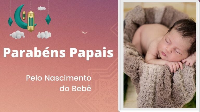 Parab&eacute;ns aos Pais pelo Novo Beb&ecirc;