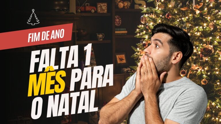 Contagem regressiva: faltam 4 meses para o Natal