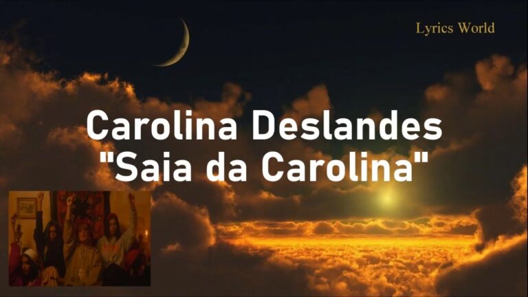 Letra da m&uacute;sica A Saia de Carolina Deslandes
