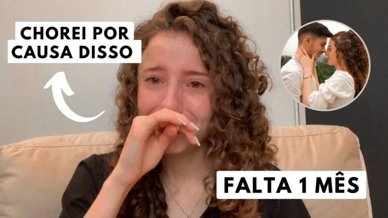 Contagem Regressiva: Falta 1 Mês Para o Casamento